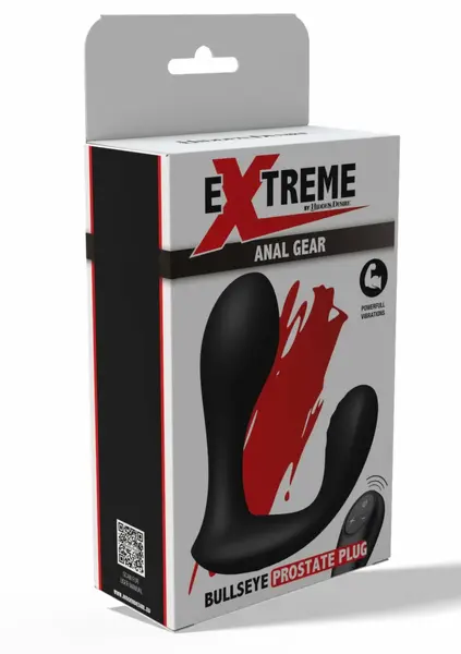 Bullseye Prostate Plug Wireless Vibrating Intimate Device Black USB-C