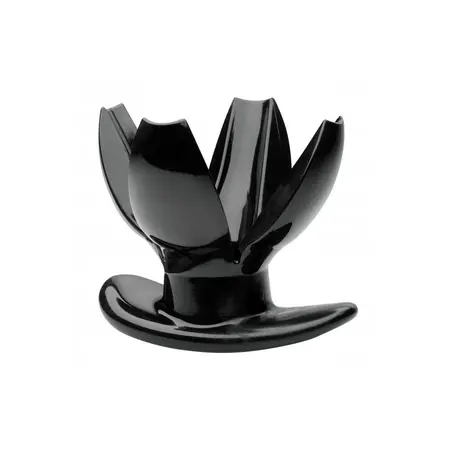 Master Series Claw разтварящ се анален дилататор, гъвкав, черен