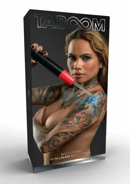 Electro Wand стъклен комплект за електростимулация с 4 накрайника