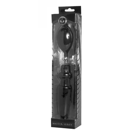 XR Brands Expander Inflatable Plug Black Adjustable Size 848518017543