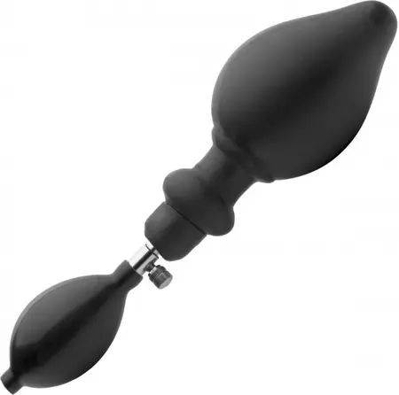 XR Brands Expander Inflatable Plug Black Adjustable Size 848518017543