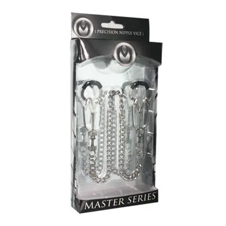 Bauhaus Precision Adjustable Clamp Set with Soft TPR Tips and Chain