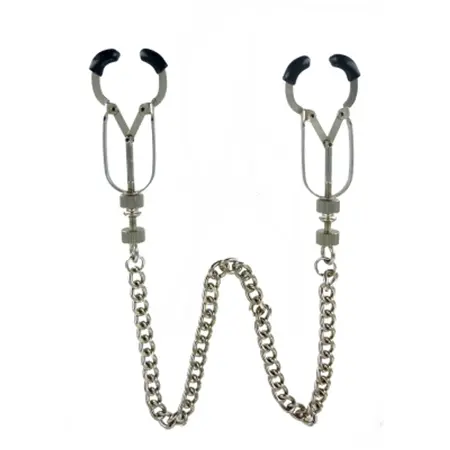 Bauhaus Precision Adjustable Clamp Set with Soft TPR Tips and Chain
