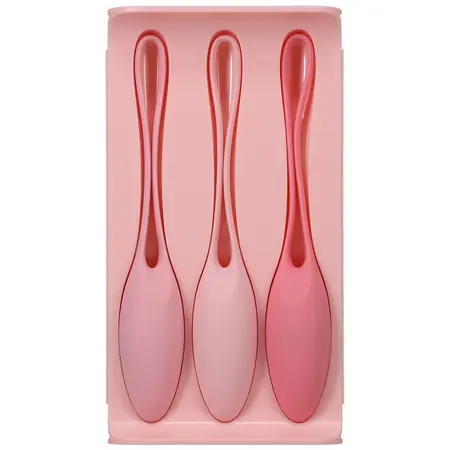 Doc Johnson Kegel Trainer Set Silicone Pelvic Floor Exercise Balls 3pcs