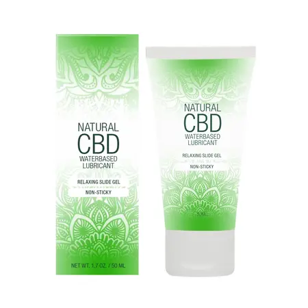 Natural CBD прозрачен лубрикант на водна основа, 50 мл