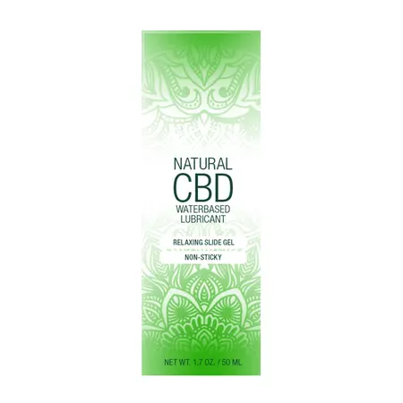 Natural CBD прозрачен лубрикант на водна основа, 50 мл