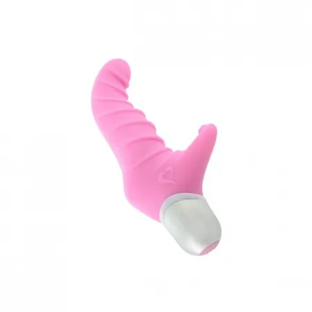 FeelzToys Fonzie Violet Silicone Dual-Stimulation Model 16cm