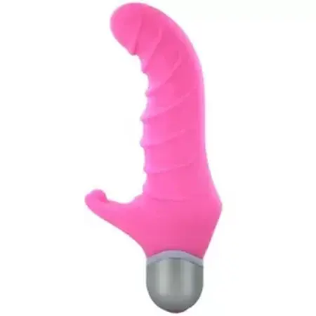 FeelzToys Fonzie Violet Silicone Dual-Stimulation Model 16cm