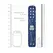 Ouch! Denim Ankle Cuffs Adjustable Soft Padded Blue 29cm