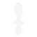 Glas Rocker Borosilicate Glass Intimate Plug - Ergonomic Shape, Clear