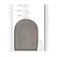 Touche Bath Mitt Flax & Hemp with Charcoal Dual-Sided Exfoliator