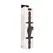Hung System Double Handle - Universal Connection Mount, Black