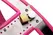 XR Brands Pink Stainless Steel Adjustable Chastity Belt for Women