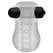 Doc Johnson GoodHead Helping Head Pro Frosted Vibrating Sleeve 3”