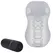 Doc Johnson GoodHead Helping Head Pro Frosted Vibrating Sleeve 3”