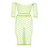 Neon Pink Long Sleeve Crop Top & Maxi Skirt UV-Activated Set by Shots