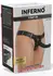 INFERNO by HIDDEN DESIRE Seductive Thong Strap-On Adjustable PU Leather
