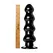 Master Series Four Stage Rocket Intimate Model Black 32cm PVC