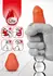 Gvibe Gegg Red - Flexible TPE Intimate Egg with 3D Texture
