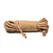 Tied Up Jute Bondage Rope 25ft (7.6m) - Natural Fiber, Coreless Design