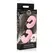 Cuffed in Fur Pink Adjustable Faux Fur Handcuffs with Metal Core