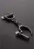 Sinner Gear Adjustable Darby Steel Handcuffs - Multi-Position Locking System