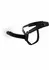 INFERNO Hollow Vibrating Strap-On Silicone System 18 cm Black