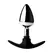 Dark Invader Metal-Silicone Plug Medium Nickel-Free Weighted Design