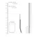 Mystim Stainless Steel Urethral Dilator 0.3/8 mm - Precision Model