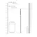 Mystim Stainless Steel Ribbed Medical Sound 6 mm - Precision Urethral Trainer