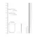 Mystim Metal Intimate Training Rod 4 mm - Precision Stainless Steel Model