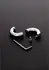 Mister B Round 2-Piece Stainless Steel Stretching Ring 0.6/1.5 cm