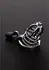 Shots Attica Stainless Steel Chastity Device 45mm with Removable Plug
