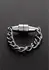 Shots Toys Mini Magnetic Pressure Clamp with Chain - Silver, 1 pc