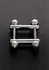 EasyToys Stainless Steel Nipple Clamp Adjustable with Dual Ball Tips