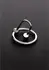 Full Stop Stainless Steel Glans Ring with Urethral Sphere 30mm