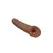 Toyfa A-Toys Intimate Extension Sleeve 23 cm Skin-Toned TPE