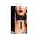 Ouch! Velvet Adjustable Collar with Leash - Soft Touch, 120 cm Lead