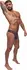 Male Power Avant-Garde Enhancer Thong L/XL Purple Collage Waistband