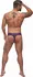 Male Power Avant-Garde Enhancer Thong L/XL Purple Collage Waistband