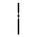 Ouch! Adjustable Silicone Ball Gag - Flexible Strap System, Black