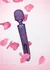 VIVE Kiku Double-Ended Wand with Flapping Stimulator, Purple, Silicone