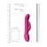 VIVE VIVE045 Dual Pulse-Wave Rabbit Intimate Massager Pink Silicone