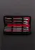 Sinner Gear Hegar Double-Ended Dilator Set 8 pcs with Leather Case