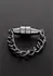Shots Mini Magnetic Pincher - Discreet Intimate Chain Clamp, Silver