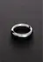 Ouch! Donut Steel Ring Model 40 mm - Durable Stainless Steel, Silver