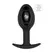 SONO No.89 Silicone Plug with Kinetic Ball, 8.3 cm, Black
