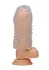 SONO No.68 Textured Intimate Device, Black, 15cm, Stretchable TPE