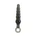 Toyfa SixTeared Progressive Silicone Anal Beads Stick Black 21 cm