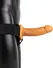 RealRock Vibrating Hollow Strap-On 15.5 cm - Adjustable Intimate System